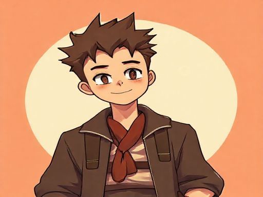 коричневый