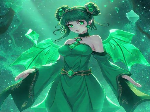 изумрудный